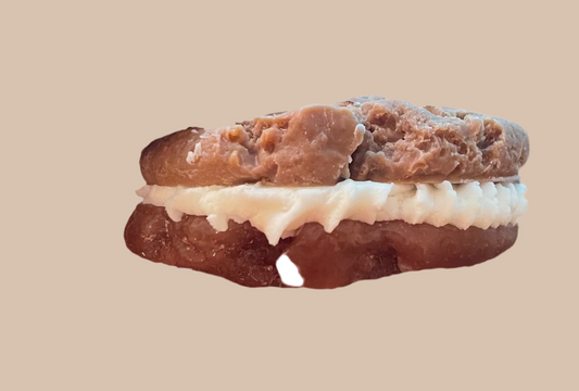 Unwrap me! Oatmeal cream pie wax melt